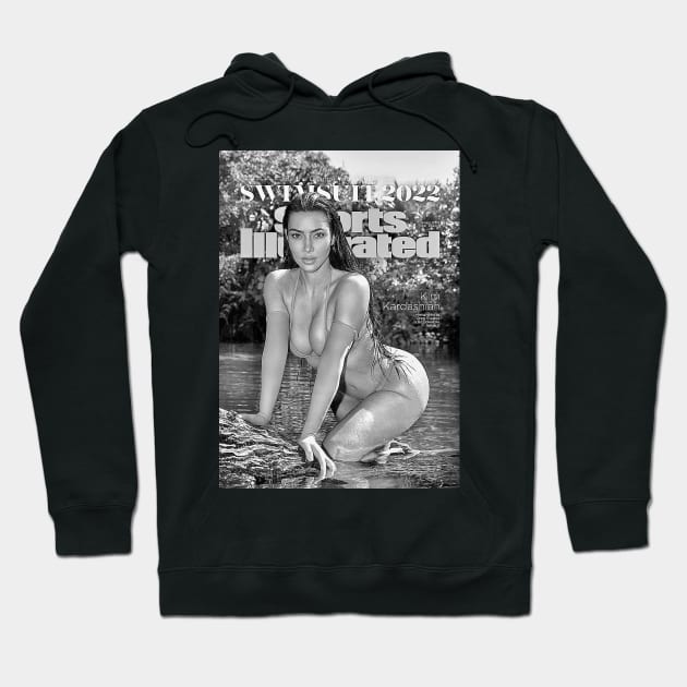 Notorious K.I.M - Black & White Hoodie by M.I.M.P.